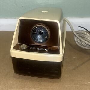 PANASONIC Electric Pencil Sharpener Model No. KP-8A TESTED Made in Japan